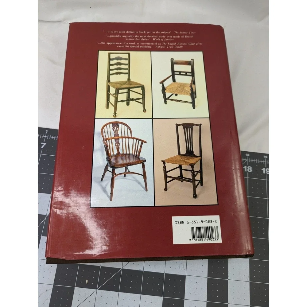 The English Regional Chair Hardcover DJ Bernard D. Cotton Signed